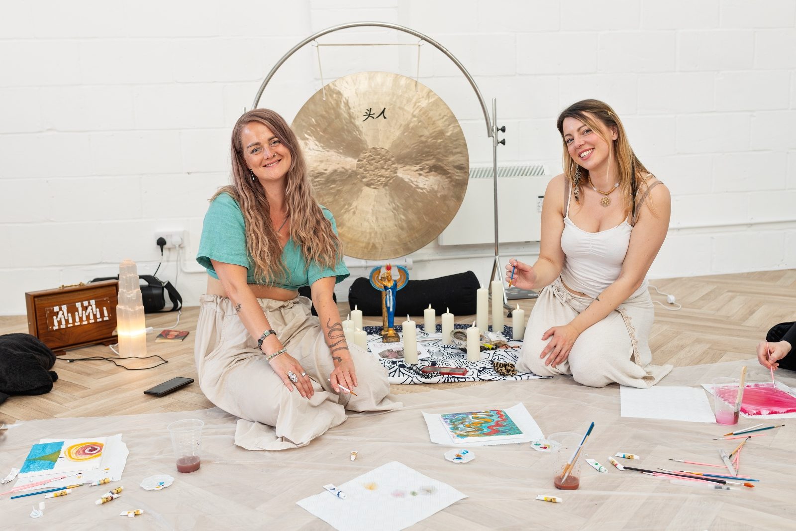 Maia and Monika together at an Embody Shakti workshop